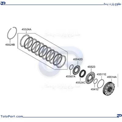 45510-3B210-GENUINE